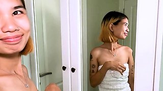 Tiny Thai teen girl picked up in Pattaya