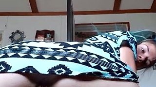 RubATeen Tall European blonde teen Hailey massage fucke