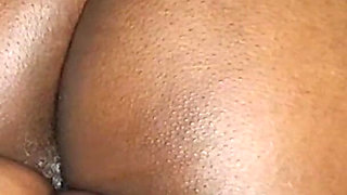 Ebony Big Ass and Pussy Oil Massage Fuck