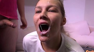 Daddy's Luder Left Me Covered in Cum and Still Horny