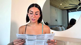 Petite Girl vs Jason Luv’s Huge BBC Dildo (Bikini Toy