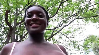 Big Tits Ebony Good Girl Wild Outdoor Sesh