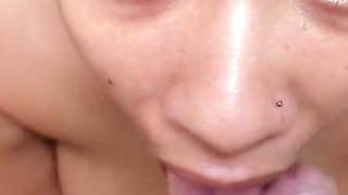 Swallowing All His Load Im the Shower