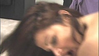 Vintage beauties share intense ffm threesome