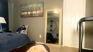 Big boob brunette masturbates on webcam