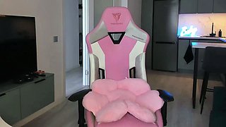 Busty brunette with big boobs rides cock