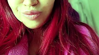 Great Big Boobs On Masturbating Redhead