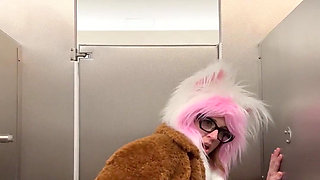 At the Airport Getting Ready for Some More Anal Training