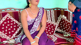 Indian Desi Bahu Enjoying Sex Moments with Sasur in Bedroom Full Hindi Audio