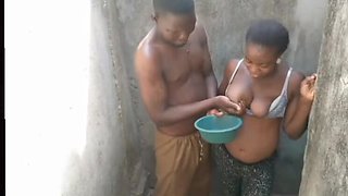 Hot African Babe with Huge Tits Fucked Hard in Doggy Style - Sextape8direct