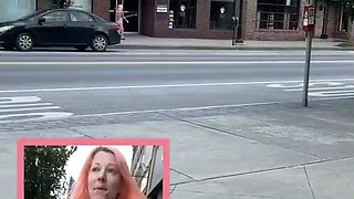 Caught walking fully nude in public