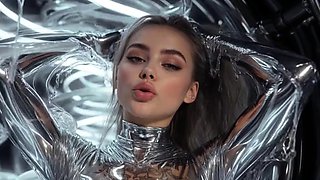 Voluptuous 3D beauty flaunting her amazingly perfect body