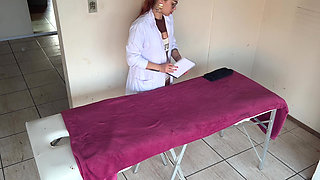 Married Masseuse Takes off Wedding Ring and Gag on Milk - Explosive Happy Ending Massage