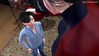 Xiao Zhi and his doctor aunt s hotel play ft. Unknown: Blowjob, Hardcore  Big Ass Porn