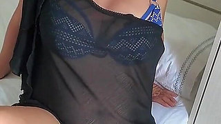 Stepmom Got Caught Masturbating My Nudes. I Had to Punish Her for That