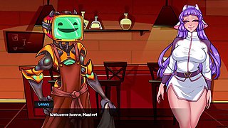 Amazing hentai nymphs in a 3D porn game by Naughtygameplays