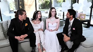 Brides to be sex with their stepdaddies