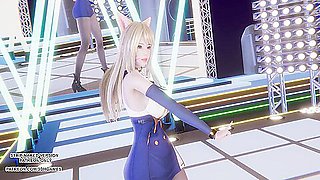Mmd T-ara - So Crazy Ahri Hot Kpop Dance League Of Legends Uncensored Hentai