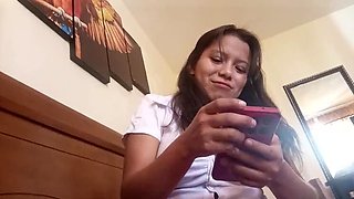 Amateur Latina Secretary Cheats on Boyfriend with Boss - Hotel Fuck in HD