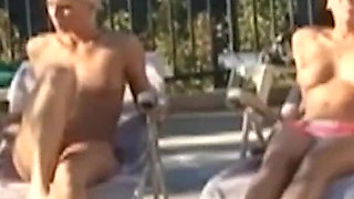 Visiting a Friend Got This Guy Into a Threesome with Two Fuckable Lesbian Bitches