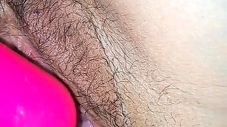 Plug in Her Ass and Fuck Her Pussy and She Gets All Wet