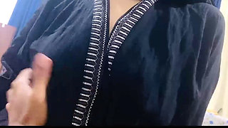Indian Teacher Press Muslim Hijaby Girl Boobs