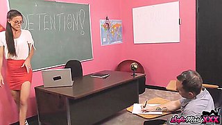 Cougar Teacher Seduces student 18+ For Sex