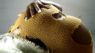 Old Gypsy Growth Sack - the Expanding Heirloom a Giantess Is Born, Growth Fetish, Transformation Fantasy