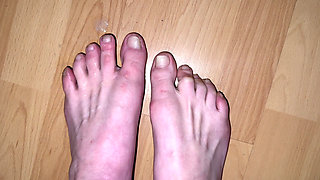 Licking Feet and Toes, Spitting, Domination POV Custom Video