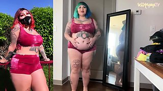 BBW Outgrown Clothes from Skinny Era (w/ Comparison