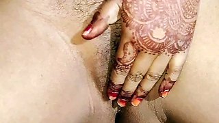 On the day of Karwa Chauth, he started caressing her hairy vagina and started sucking her