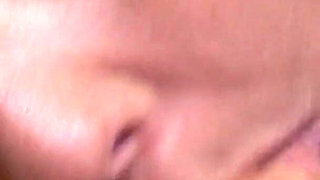 MILF with natural tits is a pro at sucking cock