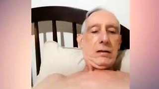 Grandpa's Horny Webcam Show