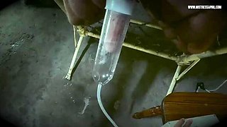 Dominatrix Mistress April's Piss Slut Takes It All Anal Fisting