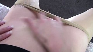 Business woman Melody takes client's cock in office POV