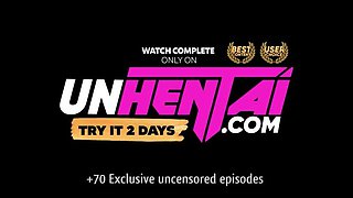 Busty Anime Stepsister Fucked in Public Train - Hentai Creampie