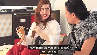 I attempt to charm a lesbian woman after a medieval-themed party with Verashia