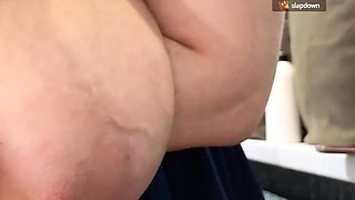 Hot Blonde Washes Car Toys Ass On Cam Big Boobs