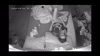 Step Sister Spy Cam - Petite Teen Caught Fucking Huge Cock Raw