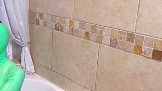 Great Big Boobs On Masturbating Redhead