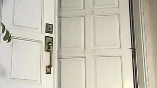 Skinny young teen having sex with an old guy