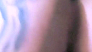 Risky Sex on the Balcony Gothic Babe in White Takes Hard Cock with People Nearby