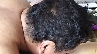 Eating the Wet Pussy of My Wife Until She Comes