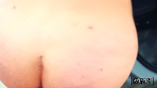 Beach Bathroom Fuck with Misha Maver