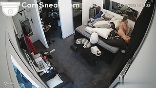 IPCAM - Hot body milf roaming naked in bedroom