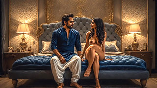 Stepmom share bed with stepson