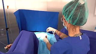 Amateur Busty Brunette Striptease