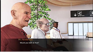 I Will Fuck Your Grandpa - Gameplay -roleplay - Nurse Scene - Stewardess Scenes