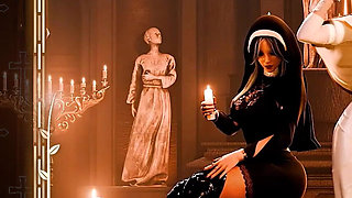 Sisters in Sin Gameplay Part 11 - Rebecca Confronts Lust in the Garden