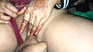 Hindi Talking & Fingering Saves Tight Indian Pussy - Teen Step Sister Fucked Doggy Style
